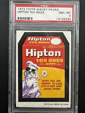 1973 Topps Wacky Packages, Series 4 HIPTON TEA, PSA 8 NM-MT picture
