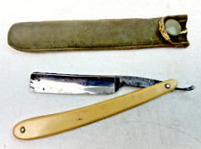 Vintage Winchester Model 8525 Straight Razor with Etched Blade picture