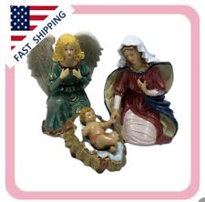 Mary Baby Jesus And Angel. Nativity Elements picture
