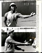 LD250 1974 Orig Bill Hormell Photo OAKLAND A'S PITCHER JOHN ODOM ROLLIE FINGERS picture