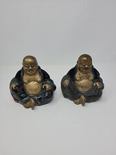 Laughing Buddha Copper Bookends  picture