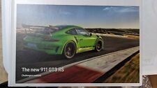 PORSCHE OFFICIAL 991 911 GT3 RS HARDCOVER PRESTIGE BOOK 18/19 USA  picture
