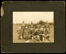 mt13 Antique 1800's  Baseball Team RARE / Ballboy mgr players coach picture
