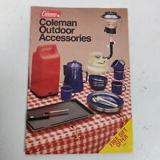Vintage Coleman Outdoor Accessories Booklet Advertising picture