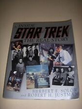 INSIDE STAR TREK THE REAL STORY by SOLOW AND JUSTMAN, POCKET BOOK 1ST, 1997, PB picture