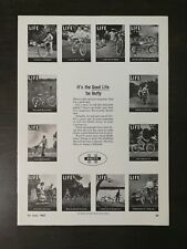 Vintage 1967 Huffy Bicycle Life Magazine Covers Full Page Original Ad picture