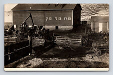 RPPC Delos Curtis Farm 1876 Case Steam Tractor Engine Lots of Equipment Farmers picture