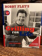 SIGNED Bobby Flay Grilling For Life Book Hardcover HC DJ Chef Flays Cooking Food picture
