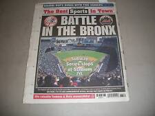 2002 JUNE 28 NEW YORK POST NEWSPAPER NY YANKEES & METS SUBWAY SERIES- NP 824 picture