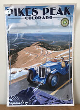 Vtg Style Lantern Press Pikes Peak Colorado Springs Travel Poster 18 x 12 picture
