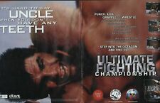2000 2pg Print Ad of Sega Dreamcast UFC Ultimate Fighting Championship advert picture