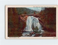 Postcard Helen Hunt Falls North Cheyenne Canon Colorado Springs Colorado USA picture