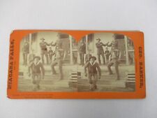 ANTIQUE 1886 STEREOVIEW CARD BLACK AMERICANA 