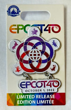 Disney World October 1st 2022 Epcot 40th Anniversary LR Pin Date Day of picture