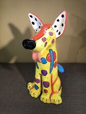 Extremely Rare Dottie Dracos Bella Casa By Ganz Funky, Perky Dog Figurine 12” picture