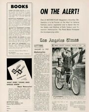 1962 Anthony Ruddy Norco CA with Ape Hanger Bicycle Handlebars - Vintage Article picture