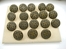 18PC Osh Kosh B'gosh Buttons, Four Leaf Clover Style, Raised Back Shank, Vintage picture