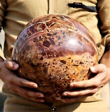 Huge & Large 250MM Brecciated Jasper Healing Power Meditation Chakra Sphere Ball picture