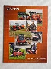 Kubota 2016 Full Line Sales Brochure *2016* (Showroom Sales Book) 93 Color Pages picture