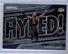 2018-19 Lebron James GET HYPED PRIZM L.A. Lakers picture
