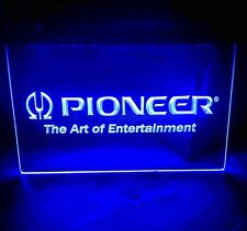 Pioneer Logo LED Neon Light Sign for Audio Video Technic store or service studio picture
