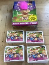 + 1992 Topps Trash Can Trolls Box 1st Series Box & (2) A & (1) B Complete Sets picture