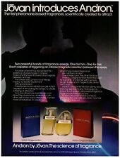 1981 Andron by Jovan Print Ad The Science Fragrance Pheromone Created to Attract picture