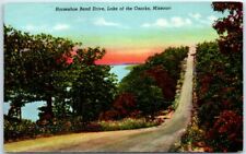 Postcard - Horse Shoe Bend Drive, Lake of the Ozarks, Missouri picture
