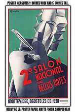 11x17 POSTER - 1938 2nd national salon of fine arts Montevideo picture