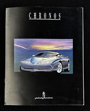 1991 Pininfarina Chronos Concept Car Press Kit Brochure Photos Italian English picture