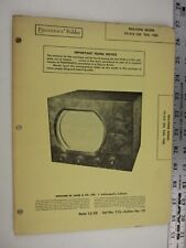 SAMS Photofact Folder TELE-TONE Model TV-315 (Ch. TAA TAB)    BIS picture
