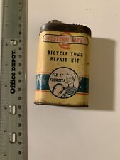Vintage Western Flyer bicycle motorcycle Tire Tube Repair Kit Tin Can gas oil fi picture