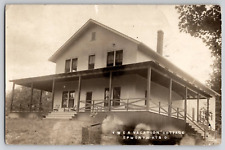 Epworth Heights Ohio, YWCA Vacation Cottage, Miami Township RPPC Photo Postcard picture