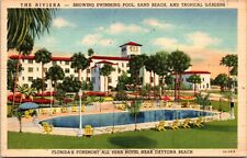 Linen PC Swimming Pool and Beach The Riviera Hotel in Daytona Beach, Florida picture