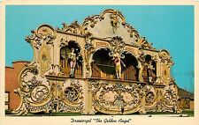 Antique Amsterdam Street Organ Holland Michigan Golden Angel Draaiorgel Postcard picture