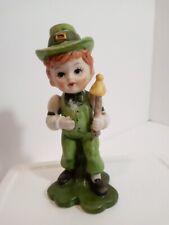 Vtg Porcelain Irish Boy Figurine Standing  picture