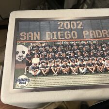 2002 San Diego Padres Team Picture Photo Poster large display 17” X 11” picture