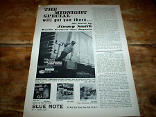 JIMMY SMITH midnight special ( BLUE NOTE RECORDS ) 60's US magazine PROMO Ad NM- picture