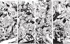 Set Of 4 Howard Connecting B&W Covers G.I. Joe Transformers PRESALE 6/26 Image picture