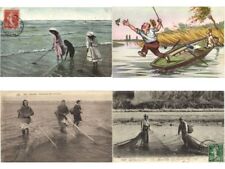 FISHING INDUSTRY FRANCE 330 Vintage Postcards Mostly Pre-1940 (L6094) picture