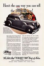 1935 The New Buick With Body By Fisher ~ color photo VINTAGE PRINT AD picture
