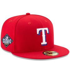 Texas Rangers New Era 2023 World Series Champions 59FIFTY Fitted Hat - Red picture