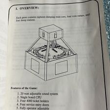 CLAIM JUMPER BENCHMARK  arcade game manual With Schematic picture