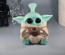 Star Wars Baby Yoda - Grogu The Child Silicone Smoking Tobacco Pipe Water Bong picture