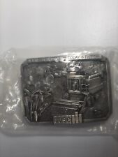 Case International Combine Tractor Planter First Belt Buckle 1985 Limited... picture