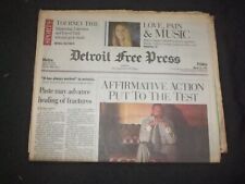 1995 MAR 24 DETROIT FREE PRESS NEWSPAPER-AFFIRMATIVE ACTION PUT TO TEST- NP 7655 picture