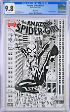 Amazing Spider-Girl #1 CGC 9.8 (Dec 2006, Marvel) Ron Frenz Sketch Cover Variant picture