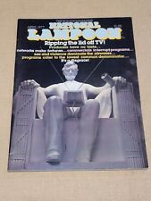 National Lampoon Magazine April 1977 Ripping Lid Off TV Issue Humor Satire VTG picture