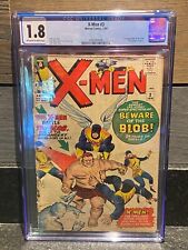 X-Men #3 CGC 1.8- Marvel 1964 - 1st App. Blob - Kirby Cover - Off Wht to Wht Pgs picture