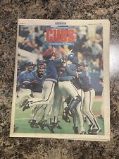 1989 Chicago Cubs Baseball Newspaper picture